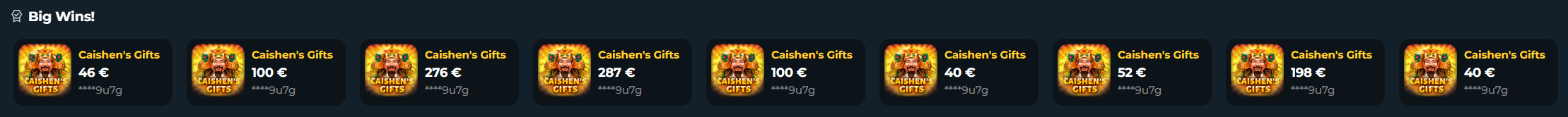 big wins tomb riches